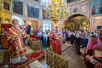 Архиерейское богослужение в Покровском храме г. Щёлково 