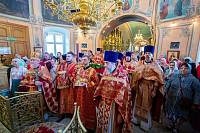 Архиерейское богослужение в Покровском храме г. Щёлково 