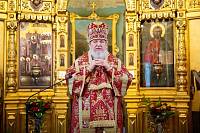 Архиерейское богослужение в Покровском храме г. Щёлково 