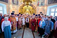 Архиерейское богослужение в Покровском храме г. Щёлково 