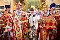 Архиерейское богослужение в Покровском храме г. Щёлково 