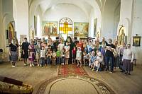 Архиерейское богослужение в Никольском храме села Середниково 