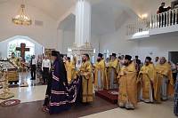 Престольный праздник в храме Всех святых, в земле Российской просиявших, городского округа Электрогорск 