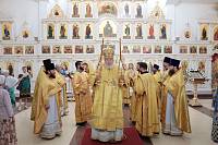 Престольный праздник в храме Всех святых, в земле Российской просиявших, городского округа Электрогорск 