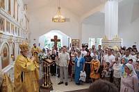 Престольный праздник в храме Всех святых, в земле Российской просиявших, городского округа Электрогорск 