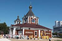 Престольный праздник в храме Всех святых, в земле Российской просиявших, городского округа Электрогорск 