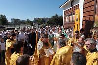 Престольный праздник в храме Всех святых, в земле Российской просиявших, городского округа Электрогорск 