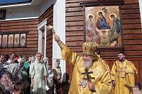 Престольный праздник в храме Всех святых, в земле Российской просиявших, городского округа Электрогорск 