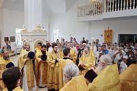 Престольный праздник в храме Всех святых, в земле Российской просиявших, городского округа Электрогорск 