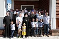 Престольный праздник в храме Всех святых, в земле Российской просиявших, городского округа Электрогорск 