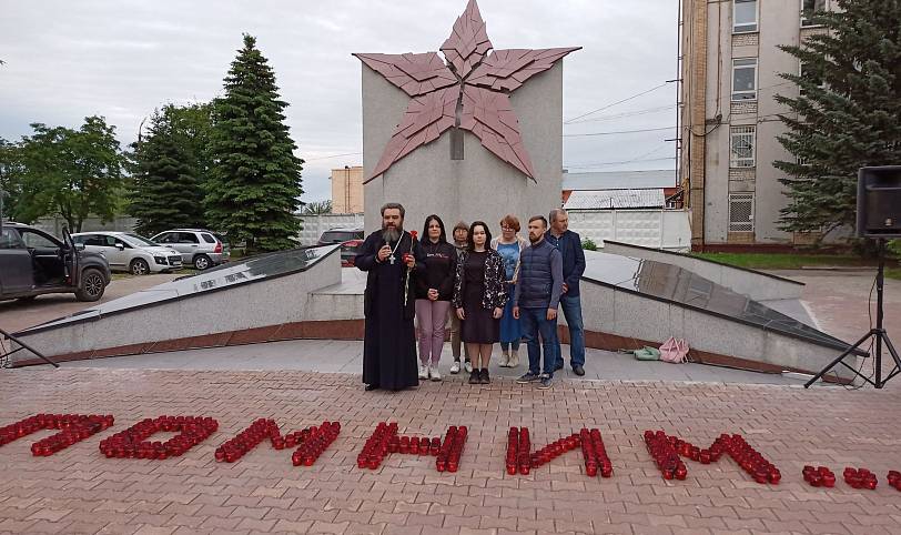 Акция «Свеча памяти» в Ликино-Дулевском благочинии