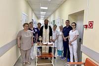 Освящение оториноларингологического отделения Щёлковской областной больницы