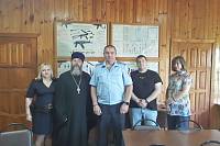 Молебен и беседа в филиале отдела Вневедомственной охраны города Павловский Посад