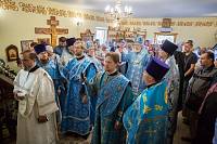 Престольный праздник в Боголюбском храме деревни Мишнево 