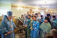 Престольный праздник в Боголюбском храме деревни Мишнево 