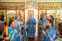 Престольный праздник в Боголюбском храме деревни Мишнево 