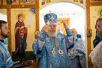 Престольный праздник в Боголюбском храме деревни Мишнево 