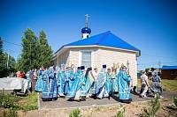 Престольный праздник в Боголюбском храме деревни Мишнево 