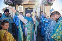 Престольный праздник в Боголюбском храме деревни Мишнево 