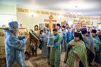 Престольный праздник в Боголюбском храме деревни Мишнево 