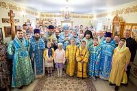 Престольный праздник в Боголюбском храме деревни Мишнево 