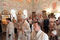 Архиерейское богослужение в Никольском храме Балашихи 
