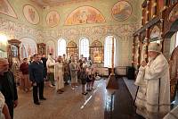 Архиерейское богослужение в Никольском храме Балашихи 