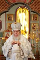 Архиерейское богослужение в Никольском храме Балашихи 