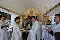 Архиерейское богослужение в Никольском храме Балашихи 