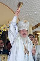 Архиерейское богослужение в Никольском храме Балашихи 