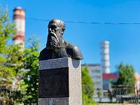 Освящение памятника священномученику Константину Успенскому в Электрогорске