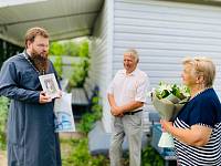 Поздравление супружеских пар в Павловском Посаде