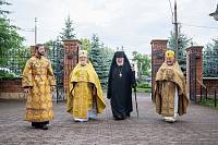 Архиерейское богослужение в Никольском храме г. Щёлково 