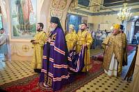 Архиерейское богослужение в Никольском храме г. Щёлково 