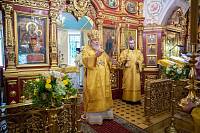 Архиерейское богослужение в Никольском храме г. Щёлково 