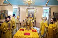 Архиерейское богослужение в Никольском храме г. Щёлково 
