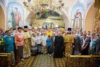 Архиерейское богослужение в Никольском храме г. Щёлково 