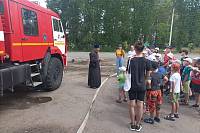 Духовно-нравственная беседа в пожарно-спасательном гарнизоне Павловского Посада