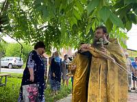 Молебен у Петропавловской часовни в Павловском Посаде