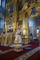 Архиерейское богослужение в день тезоименитства митрополита Крутицкого и Коломенского Павла 