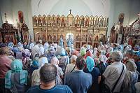 Престольный праздник в Ахтырском храме деревни Яковлево 