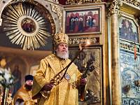 Архиерейское богослужение в Христорождественском храме села Заозерье 