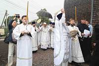 Великое освящение Казанского храма в деревне Исаково 