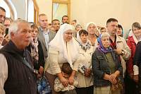 Великое освящение Казанского храма в деревне Исаково 