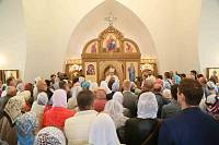 Великое освящение Казанского храма в деревне Исаково 