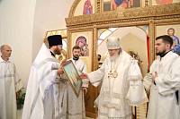 Великое освящение Казанского храма в деревне Исаково 