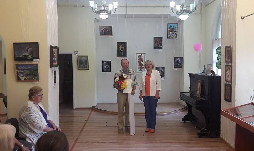 Открытие выставки в Культурном центре г. Фрязино