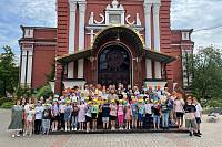 Начало Епархиального православного паломнического детского лагеря «Благовест»