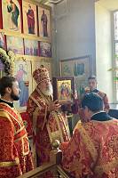Престольный праздник в Воскресенском храме села Ильинский Погост 