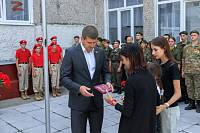 Открытие памятной доски младшему сержанту Максиму Базанову